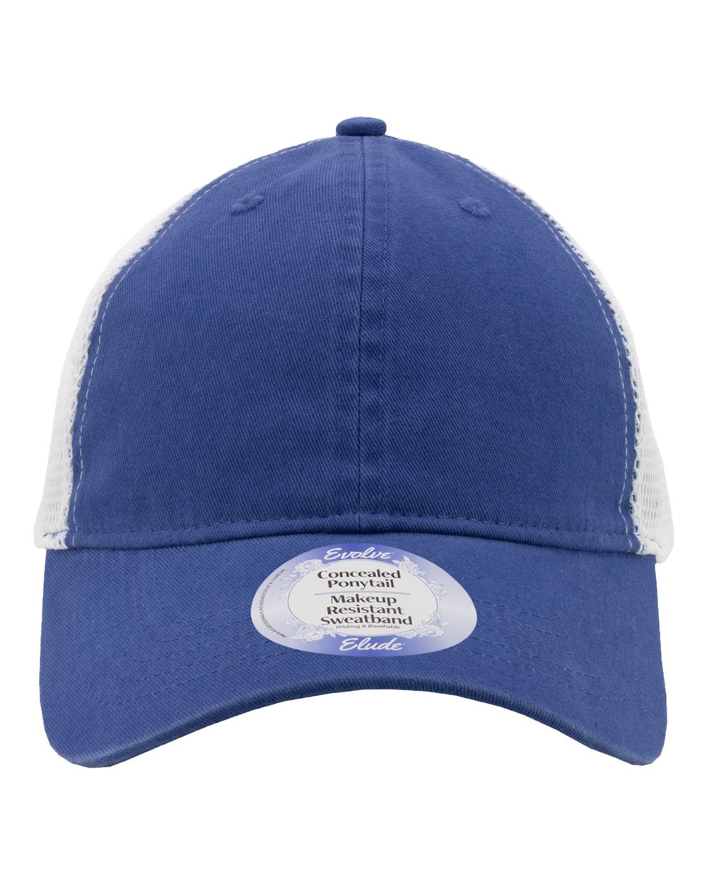 Infinity Her Annie Women’s Peached Twill Mesh Back Cap - Sapphire White
