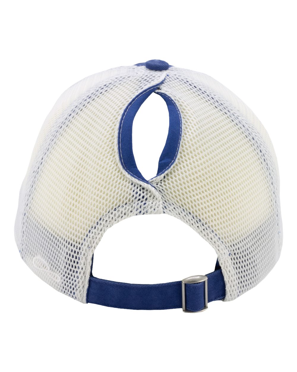 Infinity Her Annie Women’s Peached Twill Mesh Back Cap - Sapphire White