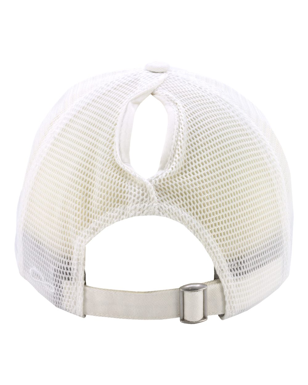 Infinity Her Annie Women’s Peached Twill Mesh Back Cap - White