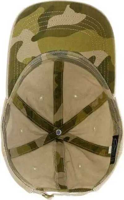 Infinity Her Cassie Women’s Pigment-dyed Fashion Undervisor Cap - Khaki Camo - Multi-colored / one Size Fits Most