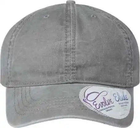 Infinity Her Cassie Women’s Pigment-dyed Fashion Undervisor Cap - Light Gray Polka Dots - Multi-colored / one Size Fits