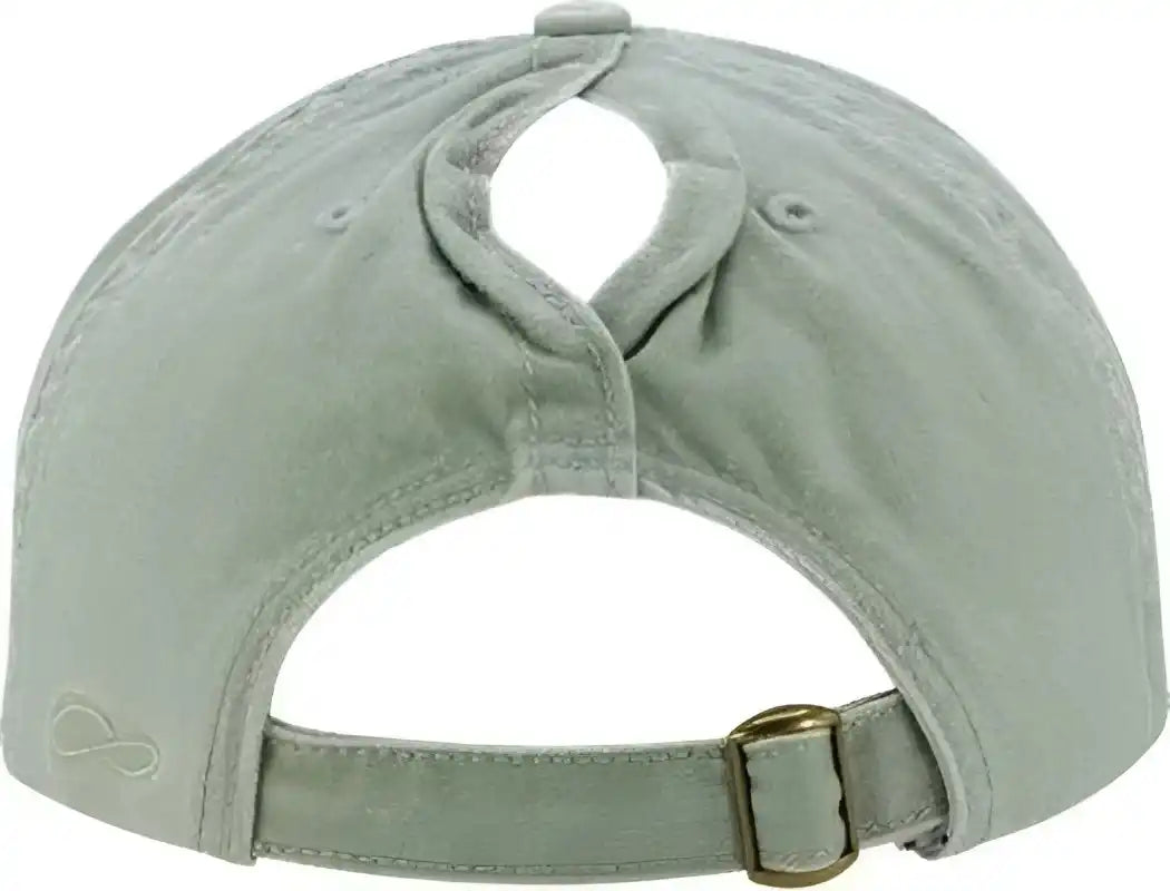 Infinity Her Cassie Women’s Pigment-dyed Fashion Undervisor Cap - Sage Polka Dots - Multi-colored / one Size Fits Most