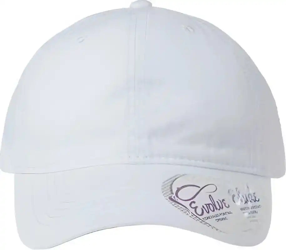 Infinity Her Cassie Women’s Pigment Dyed Fashion Undervisor Cap White Floral Multi Colored / one Size Fits Most