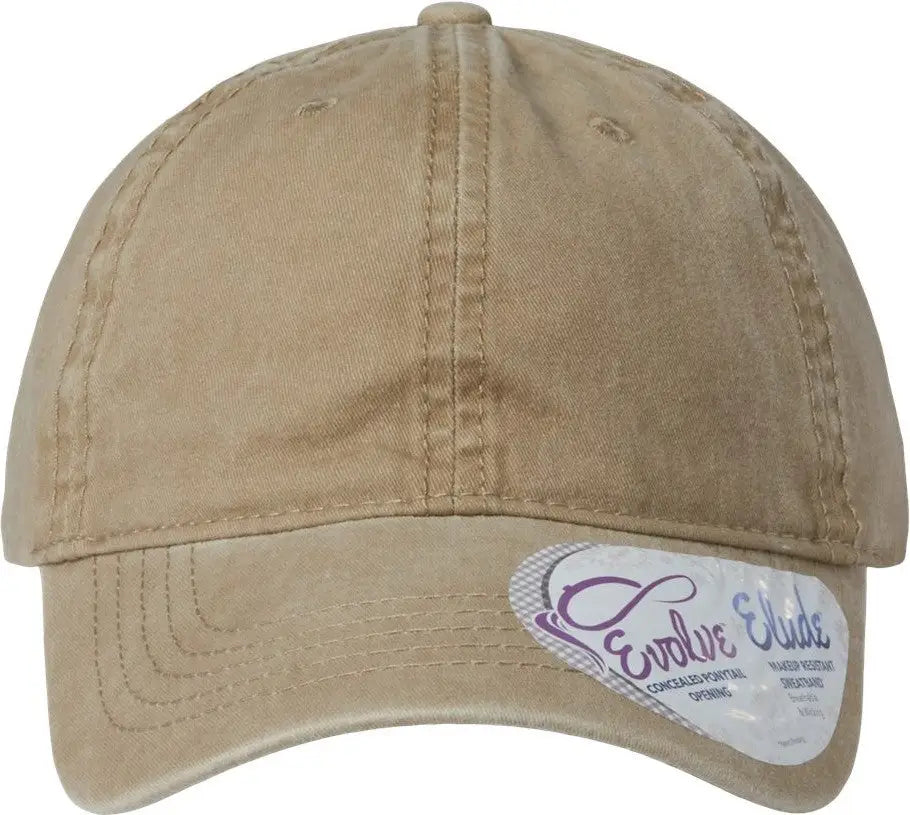 Infinity Her Cassie Women’s Pigment-dyed with Fashion Undervisor Cap - Khaki Camo - Multi-colored / one Size Fits Most