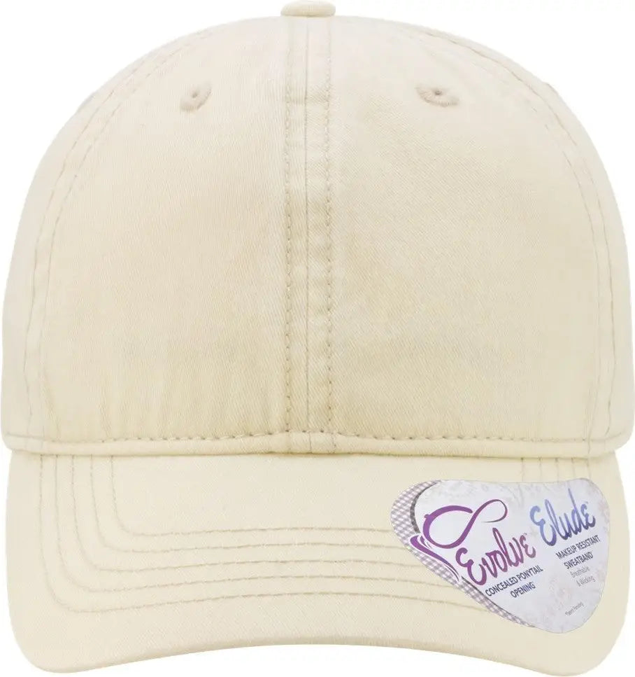 Infinity Her Cassie Women’s Pigment-dyed with Fashion Undervisor Cap - Vanilla Longhorn - Vanilla/ / one Size Fits Most