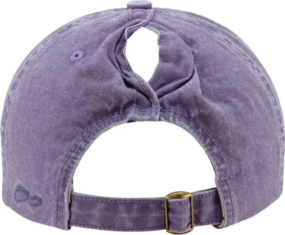 Infinity Her Cassie Women’s Pigment-dyed with Fashion Undervisor Cap - Violet Floral - Violet/ / one Size Fits Most