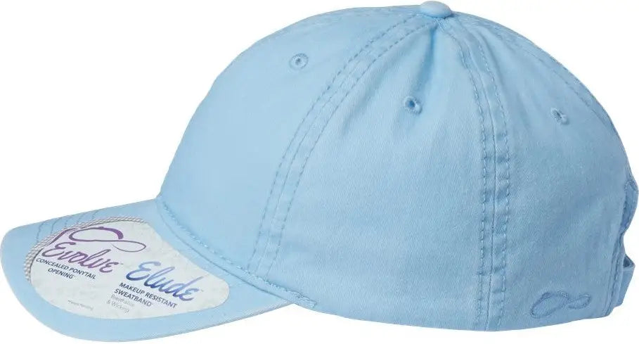 Infinity Her Cassie Women’s Pigment-dyed with Fashion Undervisor Cap - Cashmere Blue Floral - Multi-colored / one Size