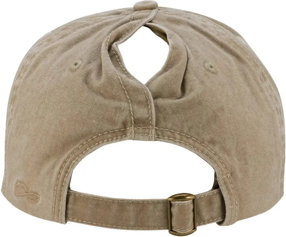 Infinity Her Cassie Women’s Pigment-dyed with Fashion Undervisor Cap - Khaki Camo - Multi-colored / one Size Fits Most