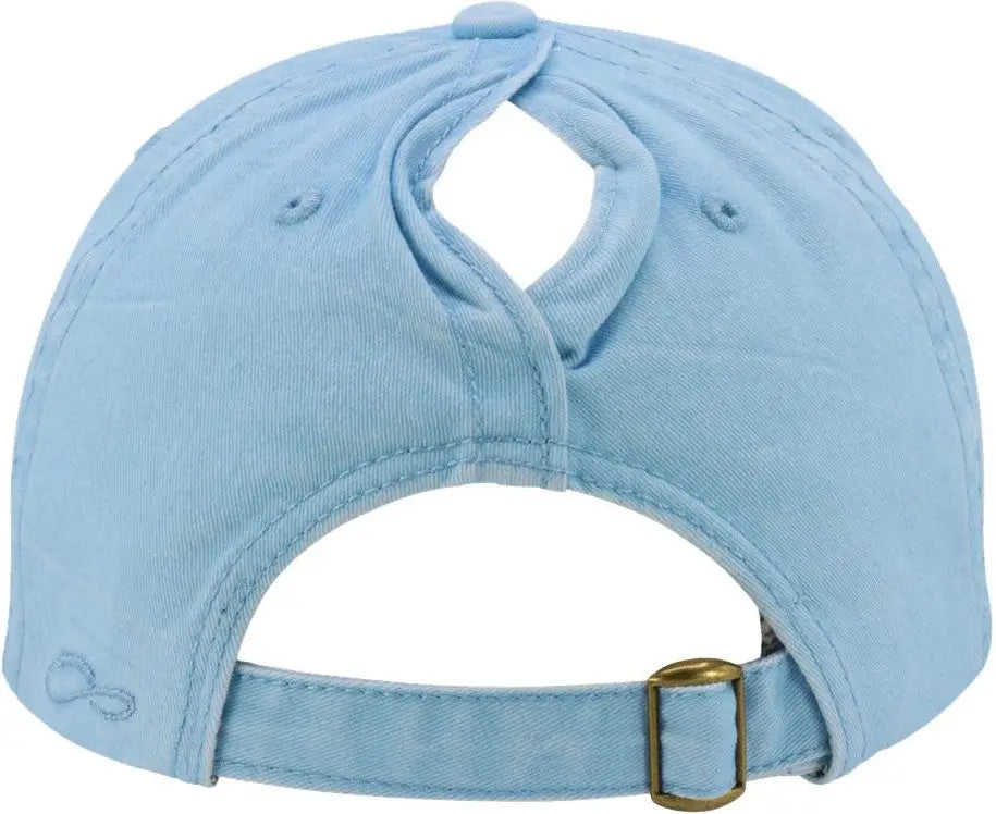 Infinity Her Cassie Women’s Pigment-dyed with Fashion Undervisor Cap - Cashmere Blue Floral - Multi-colored / one Size