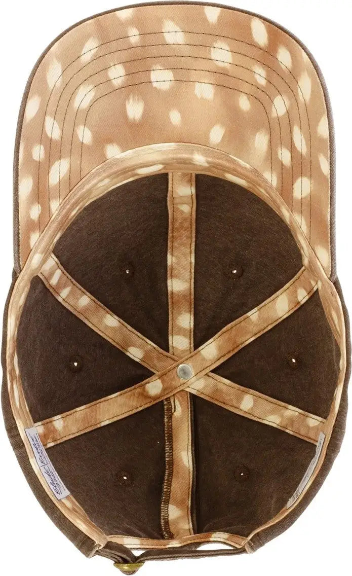 Infinity Her Cassie Women’s Pigment-dyed with Fashion Undervisor Cap - Chocolate Fawn - Chocolate/ / one Size Fits Most
