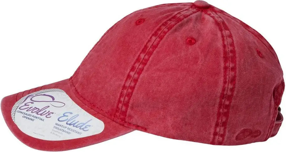 Infinity Her Cassie Women’s Pigment-dyed with Fashion Undervisor Cap - Red Leopard - Multi-colored / one Size Fits Most