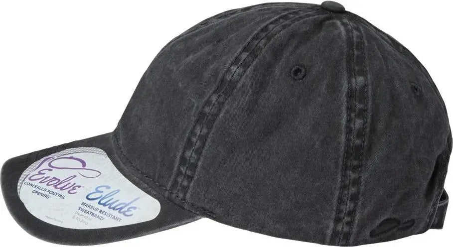 Infinity Her Cassie Women’s Pigment-dyed with Fashion Undervisor Cap - Black Leopard - one Size Fits Most