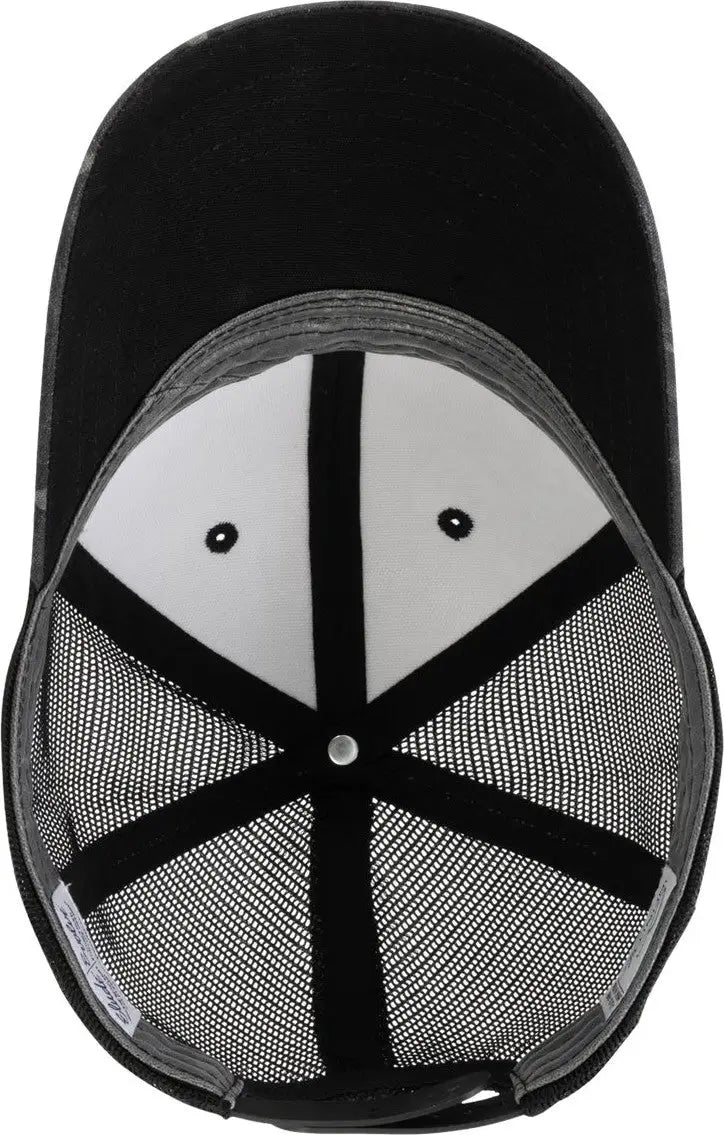 Infinity Her Charlie Women’s Modern Trucker Cap - Black Leopard - one Size Fits Most