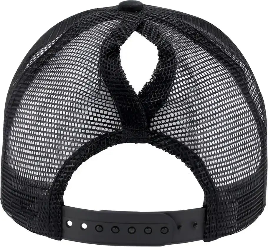 Infinity Her Charlie Women’s Modern Trucker Cap - Black - one Size Fits Most