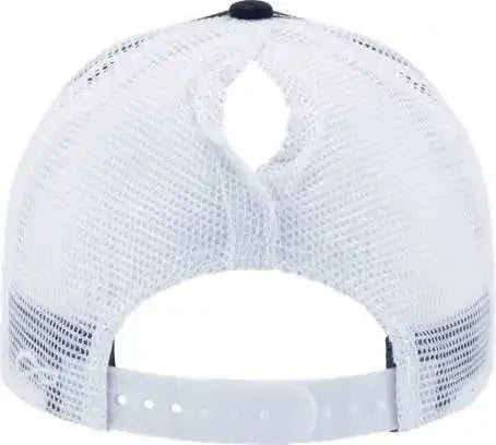 Infinity Her Charlie Women’s Modern Trucker Cap Black White / one Size Fits Most