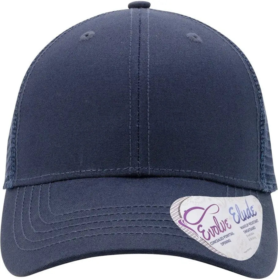 Infinity Her Charlie Women’s Modern Trucker Cap - Dark Navy - Navy/ / one Size Fits Most