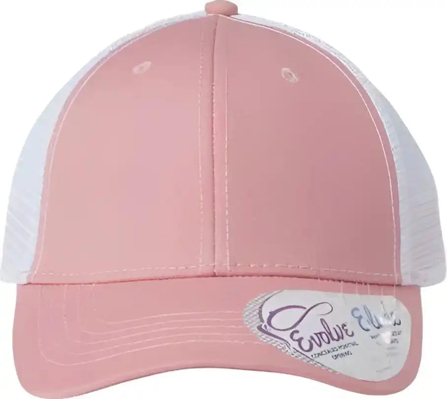 Infinity Her Charlie Women’s Modern Trucker Cap Dusty Rose White Multi Colored / one Size Fits Most