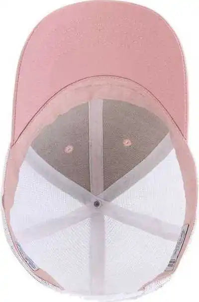 Infinity Her Charlie Women’s Modern Trucker Cap Dusty Rose White Multi Colored / one Size Fits Most
