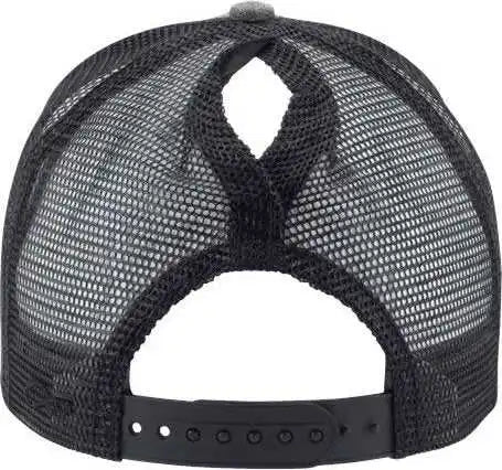 Infinity Her Charlie Women’s Modern Trucker Cap Heather Gray Black / one Size Fits Most