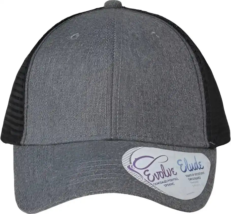 Infinity Her Charlie Women’s Modern Trucker Cap Heather Gray Black / one Size Fits Most