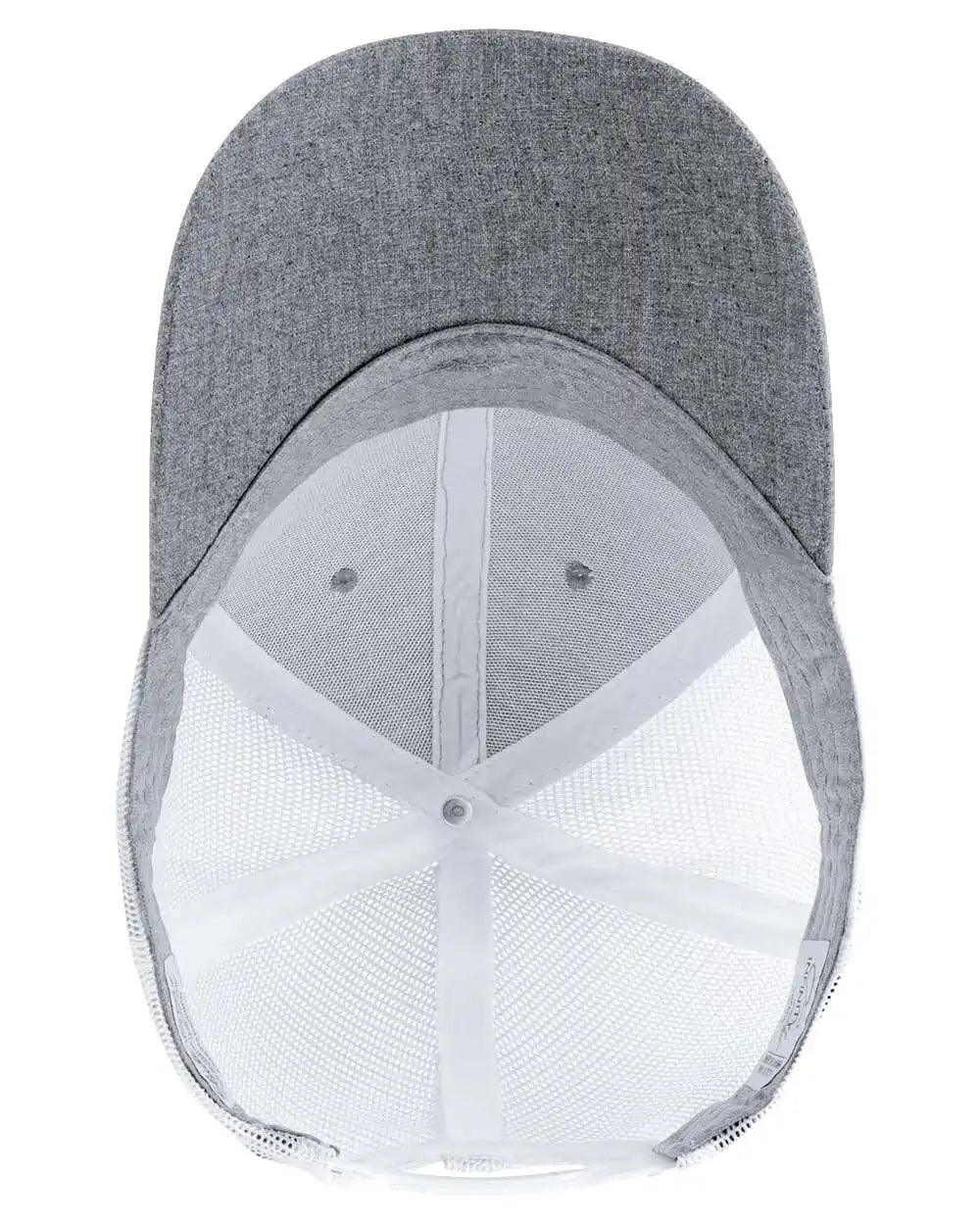 Infinity Her Charlie Women’s Modern Trucker Cap - Heather Grey White - Grey/ / Adjustable