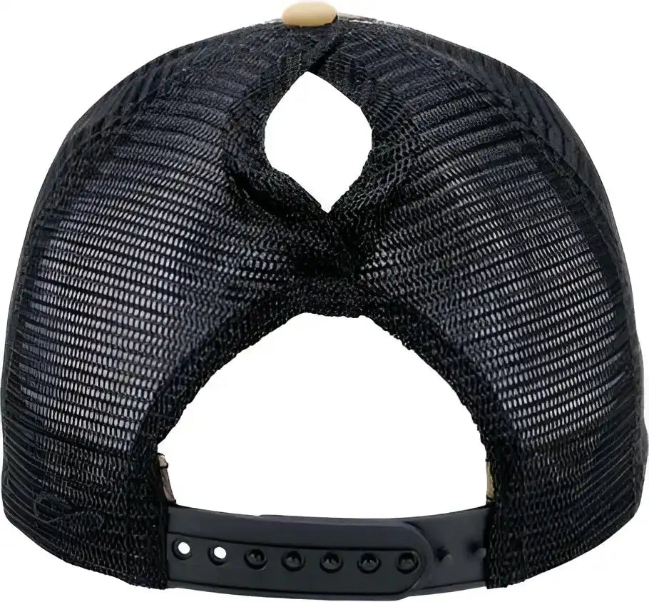 Infinity Her Charlie Women’s Modern Trucker Cap - Leopard Black - Multi-colored / one Size Fits Most