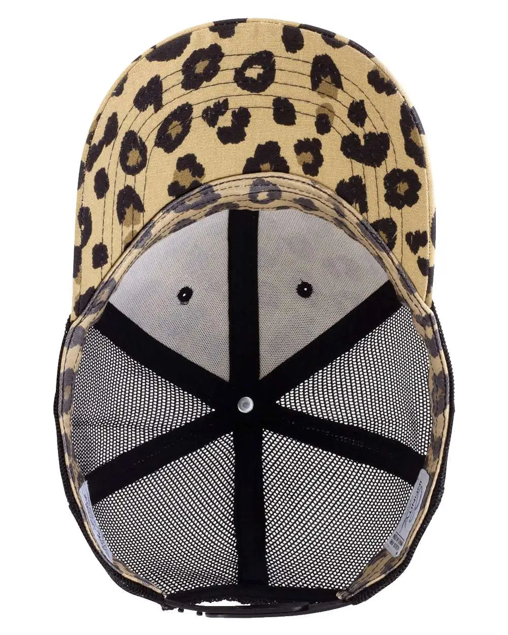 Infinity Her Charlie Women’s Modern Trucker Cap - Leopard Black - Multi-colored / one Size Fits Most