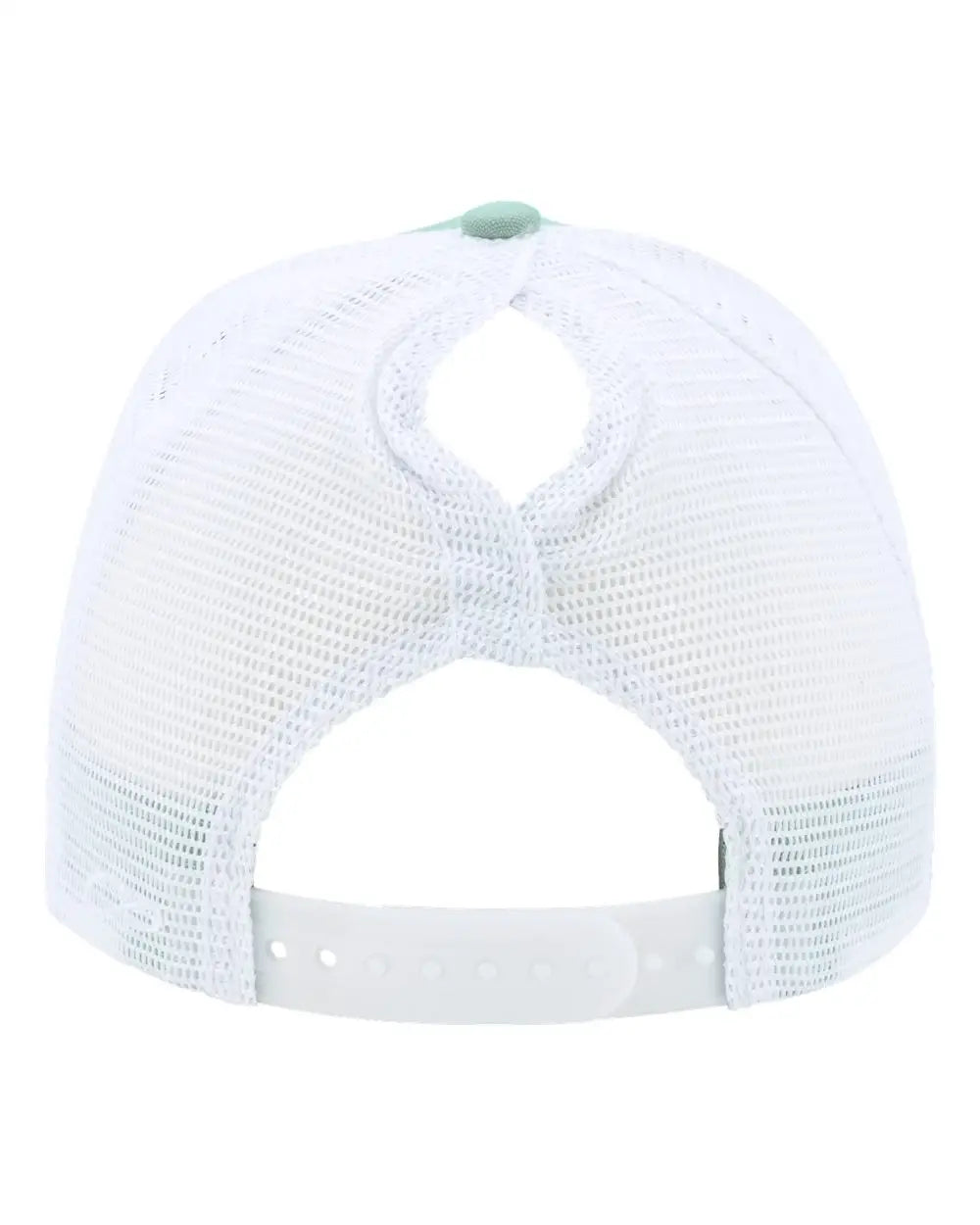 Infinity Her Charlie Women’s Modern Trucker Cap - Seafoam White