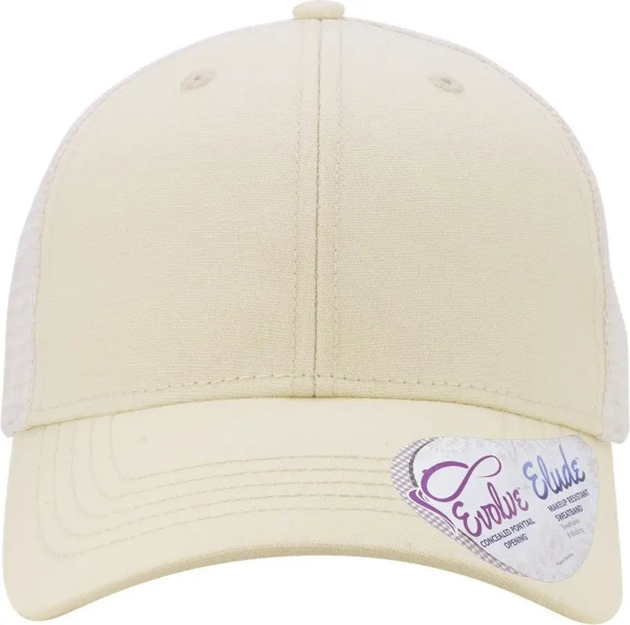 Infinity Her Charlie Women’s Modern Trucker Cap - Vanilla White - Vanilla/ / one Size Fits Most