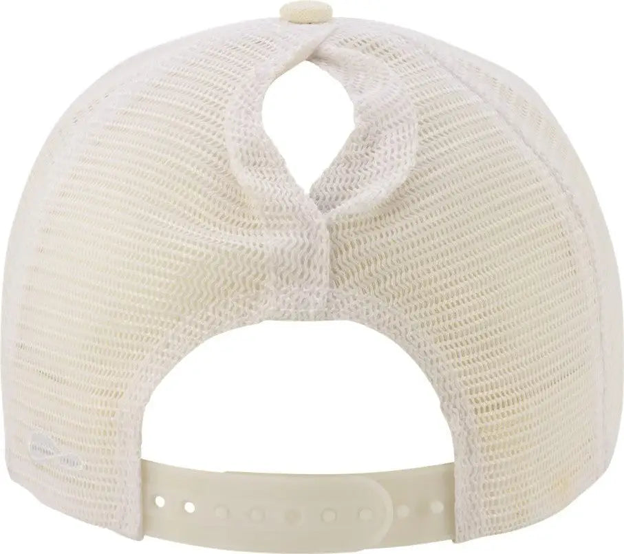 Infinity Her Charlie Women’s Modern Trucker Cap - Vanilla White - Vanilla/ / one Size Fits Most