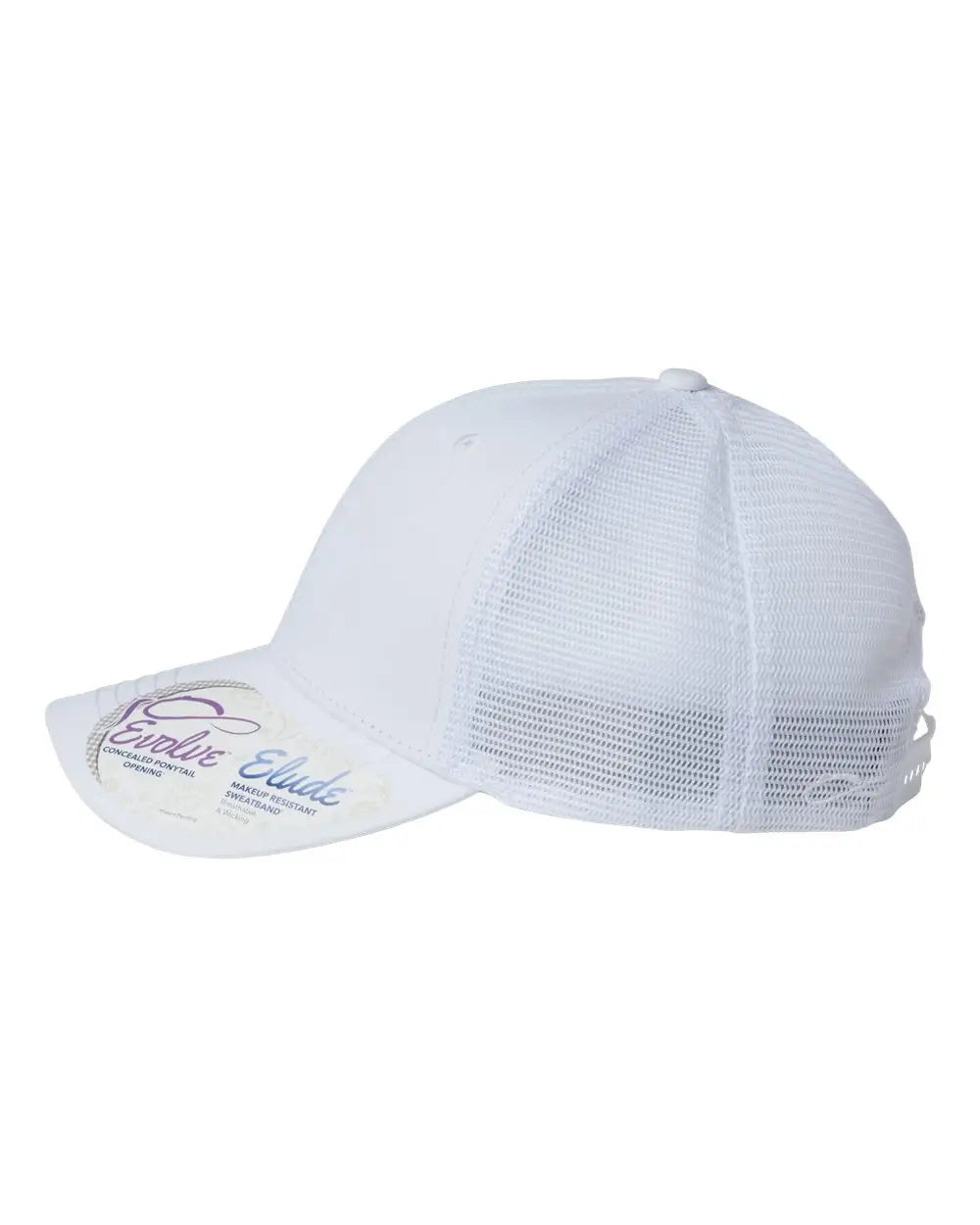 Infinity Her Charlie Women’s Modern Trucker Cap - White - one Size Fits Most