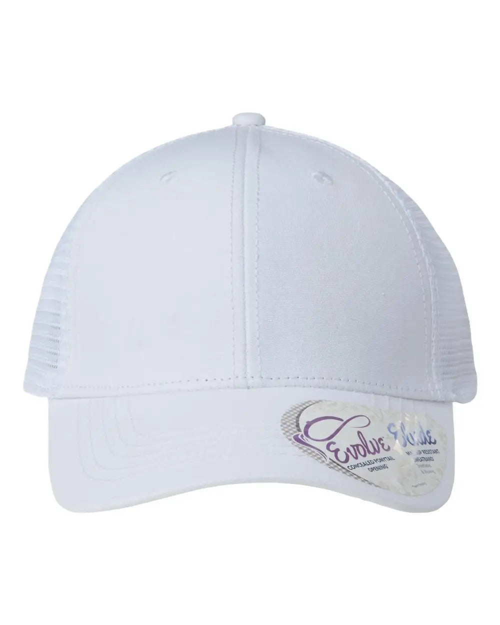 Infinity Her Charlie Women’s Modern Trucker Cap - White - one Size Fits Most