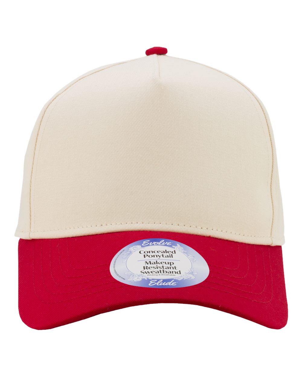 Infinity Her Colbie Women’s Two-tone Five-panel Cap - Ivory Red Leopard Camo