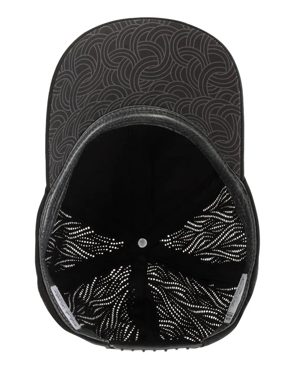 Infinity Her Gaby Women’s Perforated Performance Cap - Black Swirl - one Size Fits Most