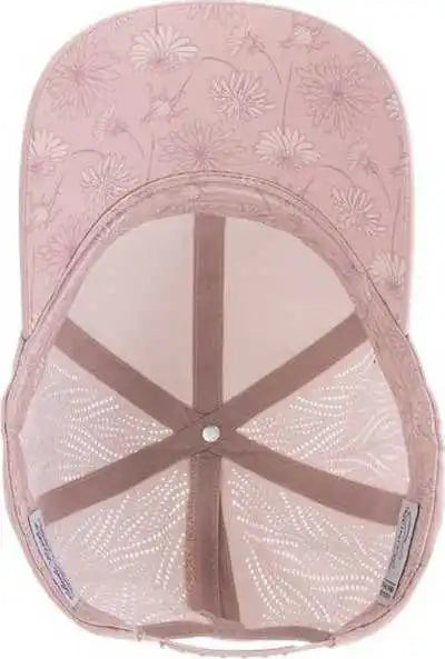 Infinity Her Gaby Women’s Perforated Performance Cap Dusty Pink Floral / one Size Fits Most