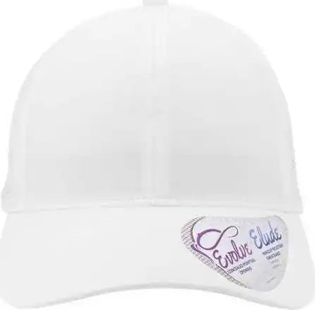 Infinity Her Gaby Women’s Perforated Performance Cap - White Floral - one Size Fits Most