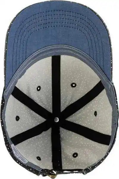 Infinity Her Hattie Women’s Garment-washed Fashion Print Cap - Black White Polka Dots - Multi-colored / one Size Fits
