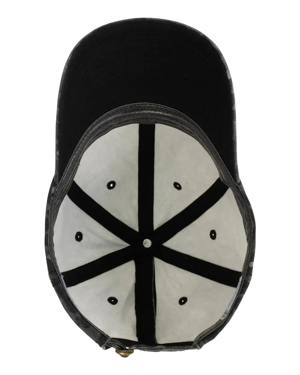 Infinity Her Hattie Women’s Garment-washed Fashion Print Cap - Black Leopard - one Size Fits Most