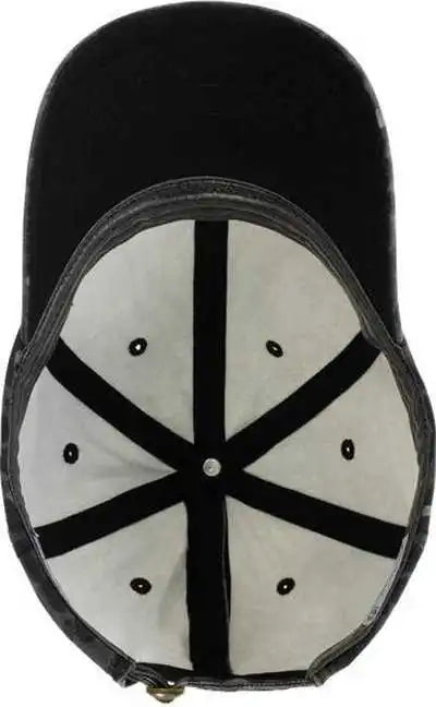 Infinity Her Hattie Women’s Garment-washed Fashion Print Cap - Black Leopard - one Size Fits Most
