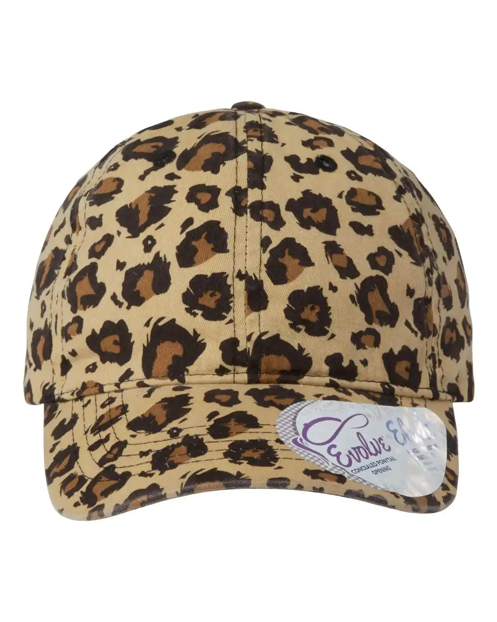 Infinity Her Hattie Women’s Garment-washed Fashion Print Cap - Leopard - Adjustable
