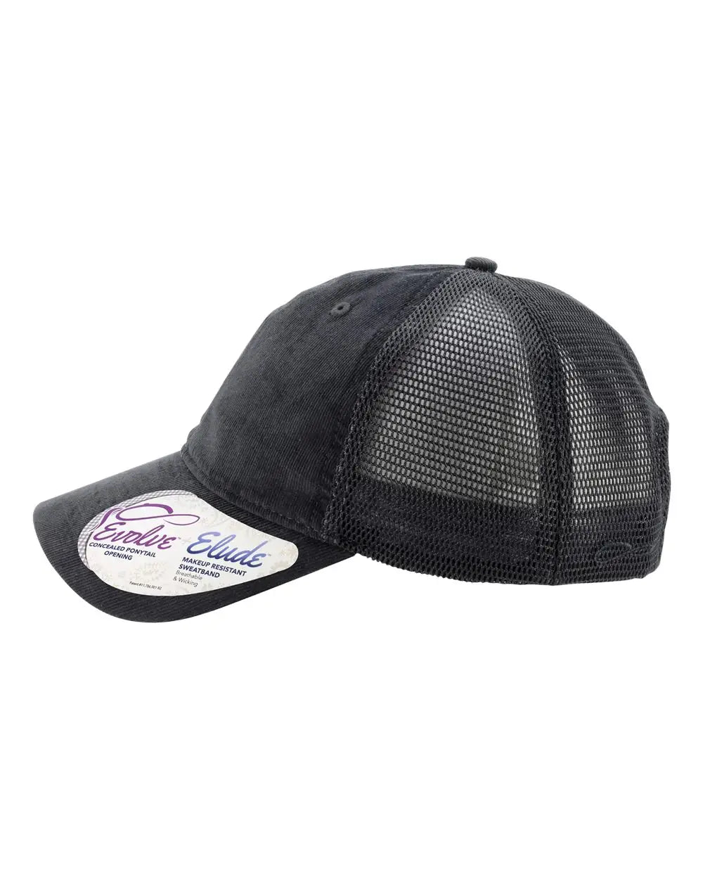 Infinity Her Jo Women’s Corduroy Cap - Black Leopard - one Size Fits Most