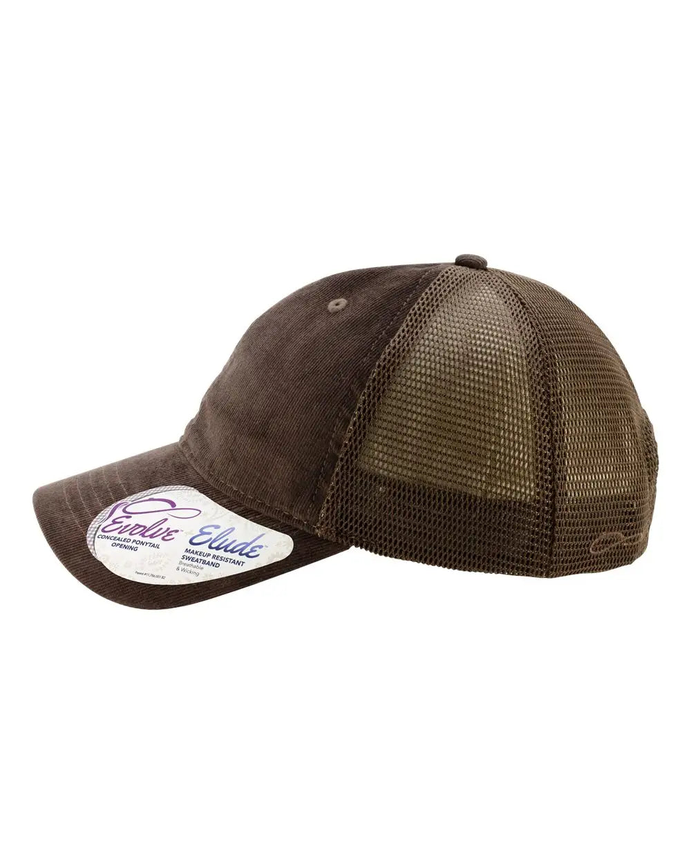 Infinity Her Jo Women’s Corduroy Cap - Chocolate Tonal Fawn - one Size Fits Most