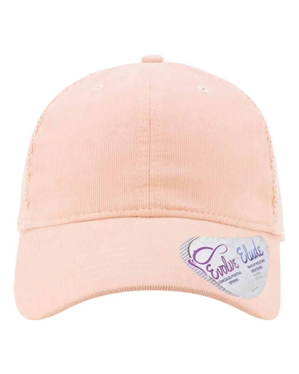 Infinity Her Jo Women’s Corduroy Cap - Pink Sorbet Floral - one Size Fits Most