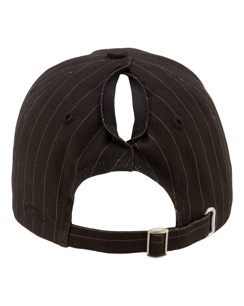 Infinity Her Kate Women’s Peach Twill Cap - Black Pinstripe