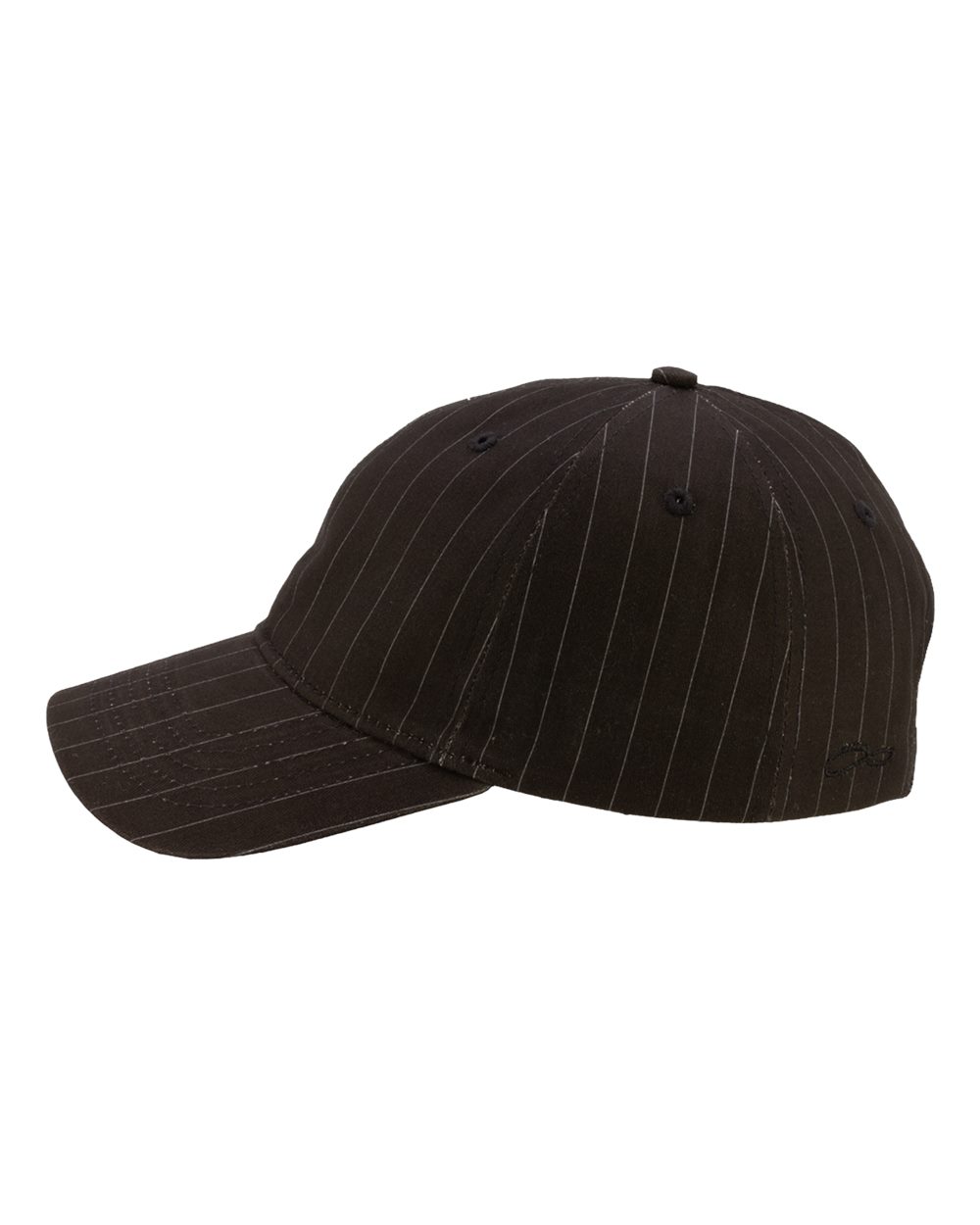 Infinity Her Kate Women’s Peach Twill Cap - Black Pinstripe