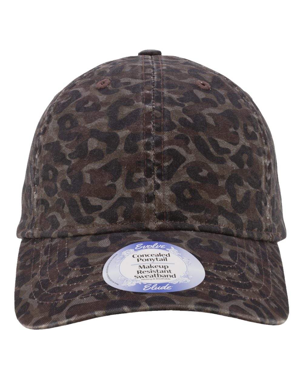 Infinity Her Kate Women’s Peach Twill Cap - Leopard Camo