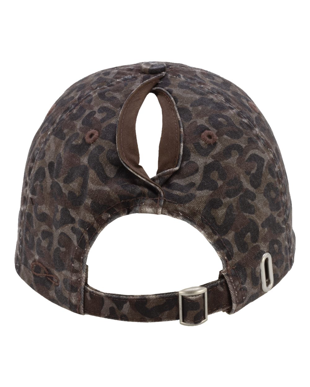 Infinity Her Kate Women’s Peach Twill Cap - Leopard Camo