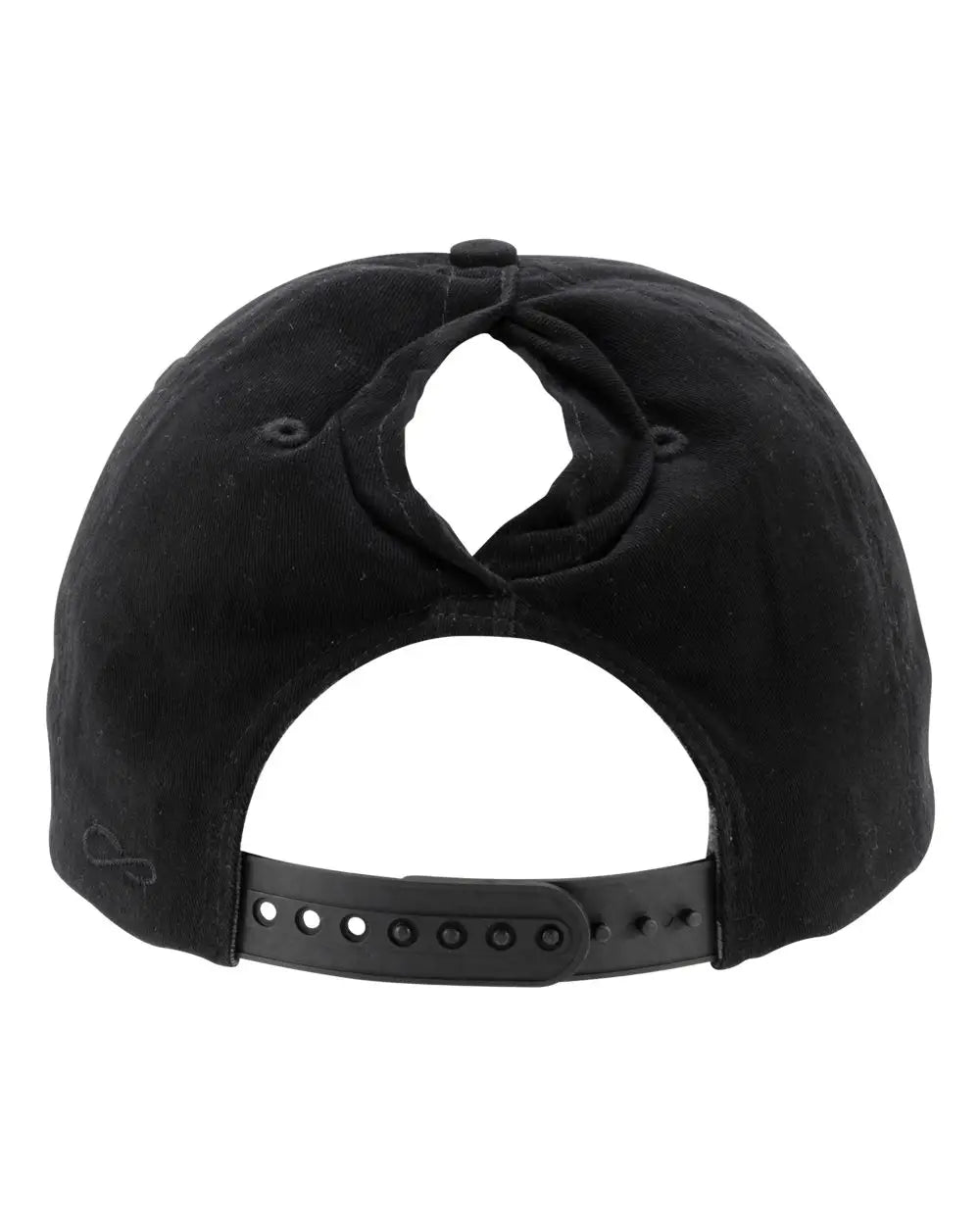 Infinity Her Maya Women’s Washed 5-panel with Rope - Black Leopard - one Size Fits Most