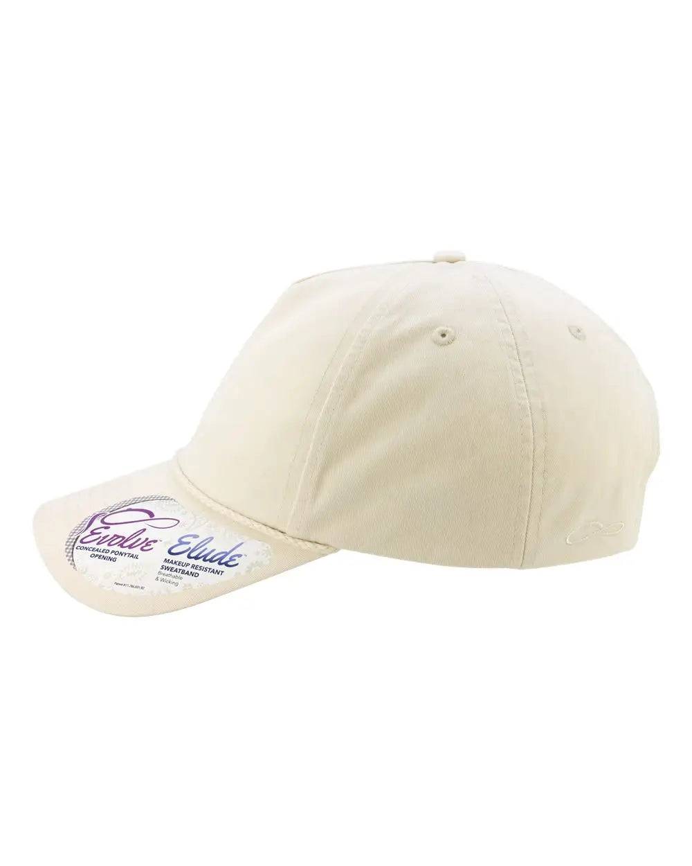 Infinity Her Maya Women’s Washed 5-panel with Rope - Vanilla Longhorn - one Size Fits Most