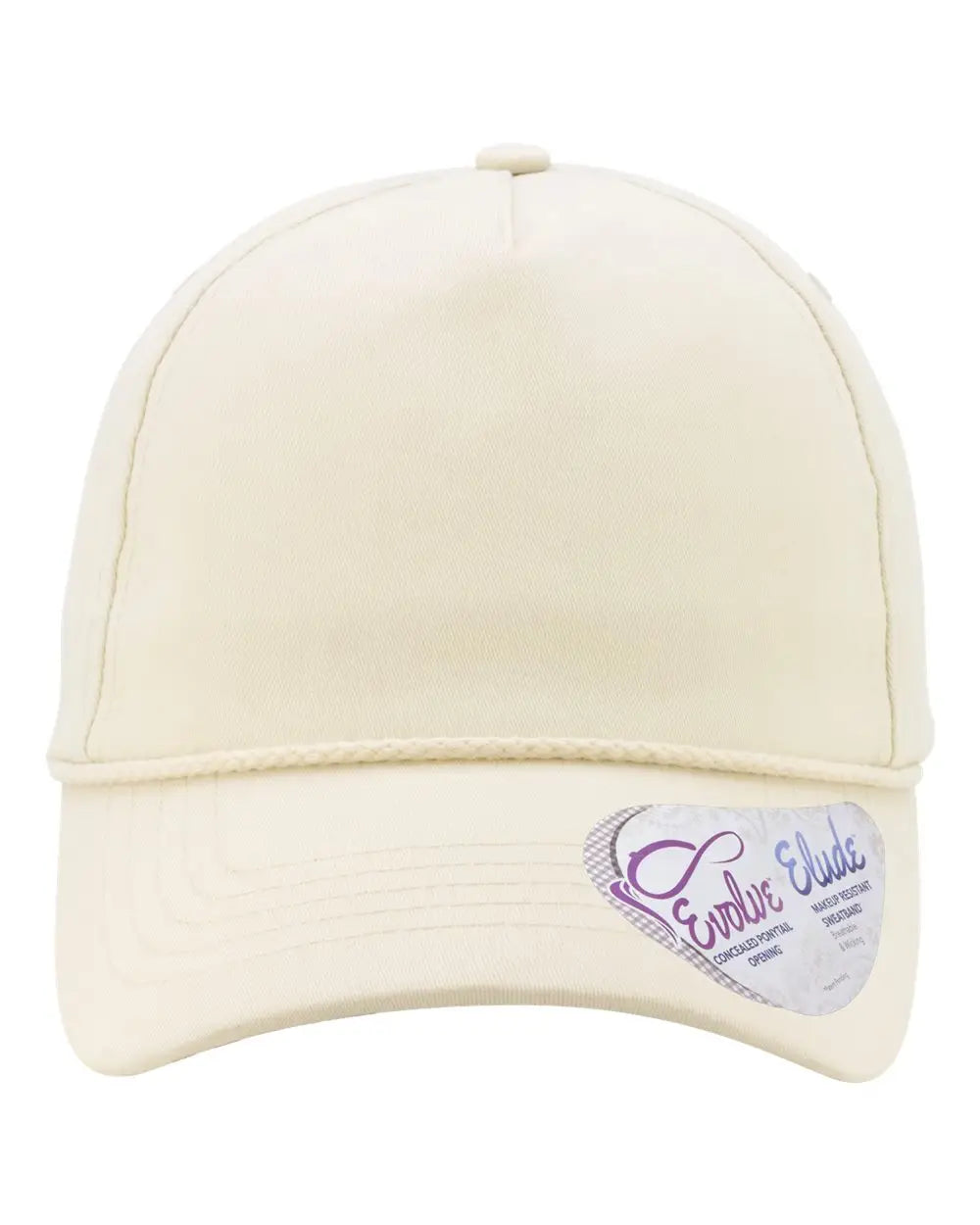 Infinity Her Maya Women’s Washed 5-panel with Rope - Vanilla Longhorn - one Size Fits Most